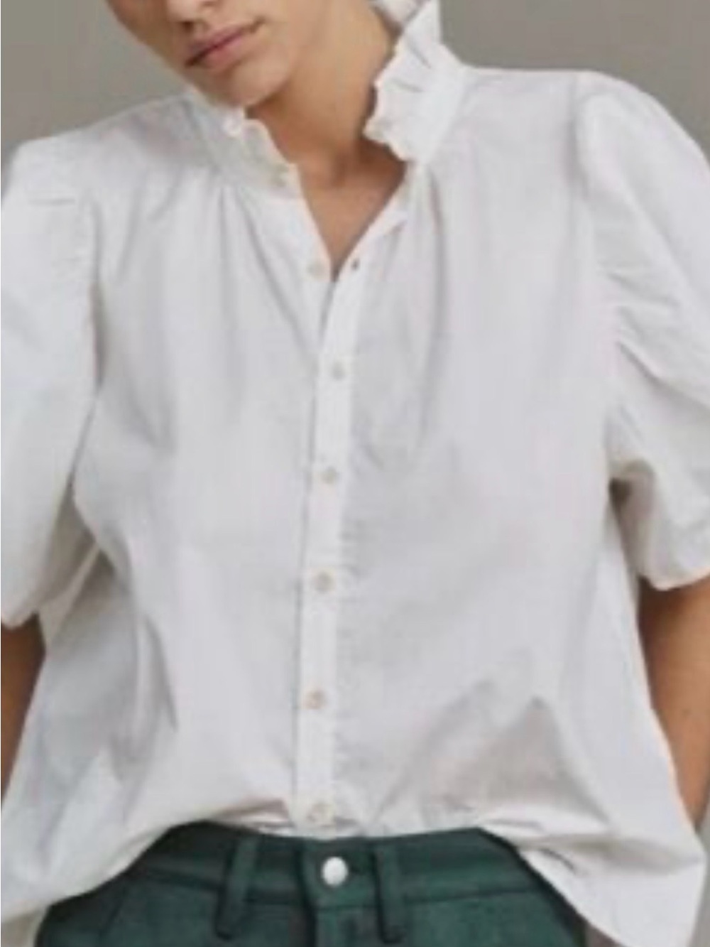 NWOT Acacia linen boho top medium